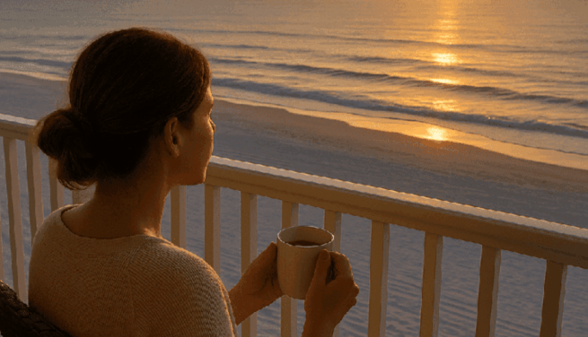 Morning Coffee with a Gulf View